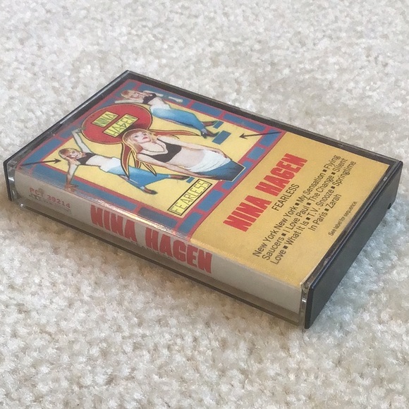 Vintage Nina Hagen Fearless Cassette Tape, 1983 - Picture 2 of 6